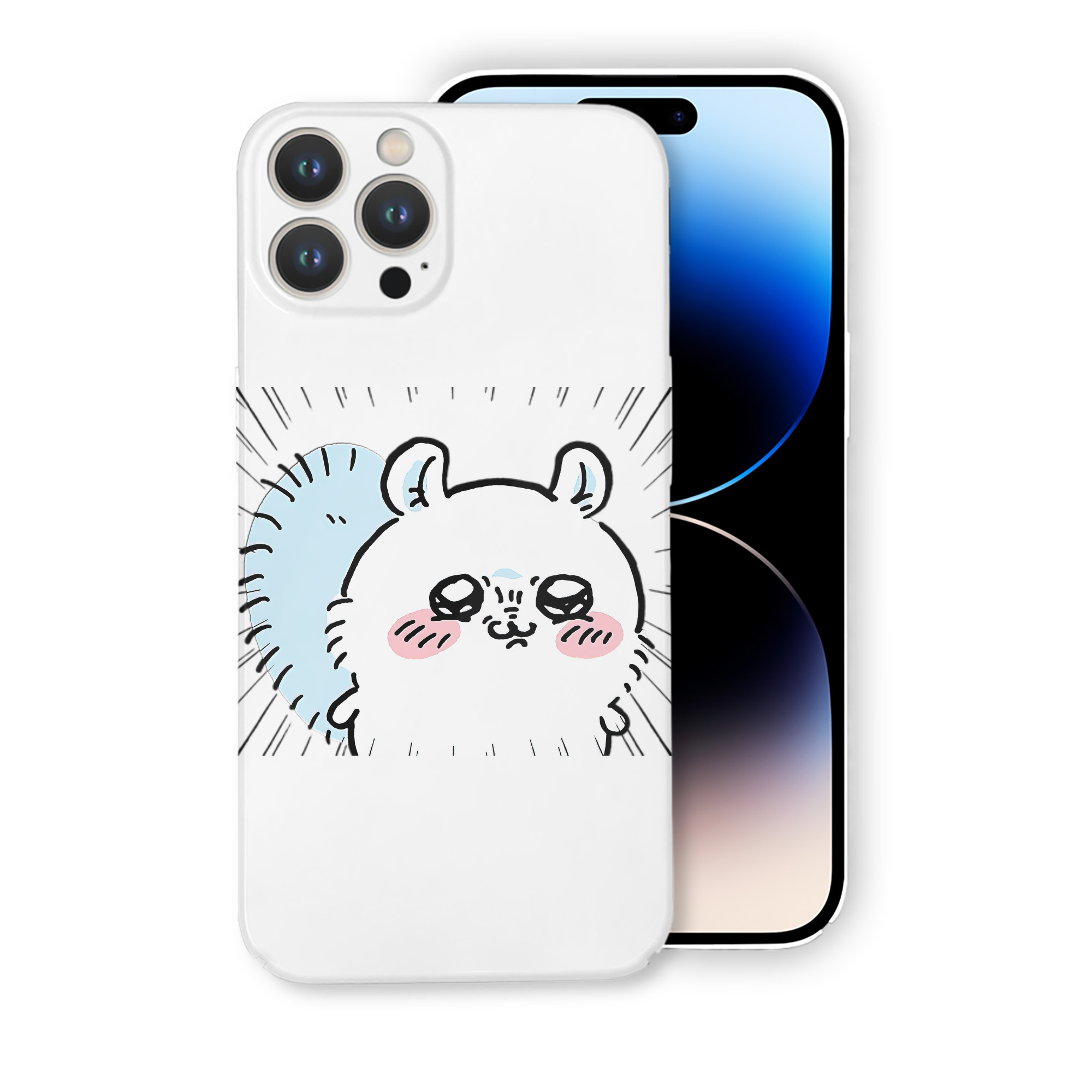 （画像用） ちいかわ モモンガ Chii-kawa Momonga 【iPhone 14シリーズ対応】ハードケース